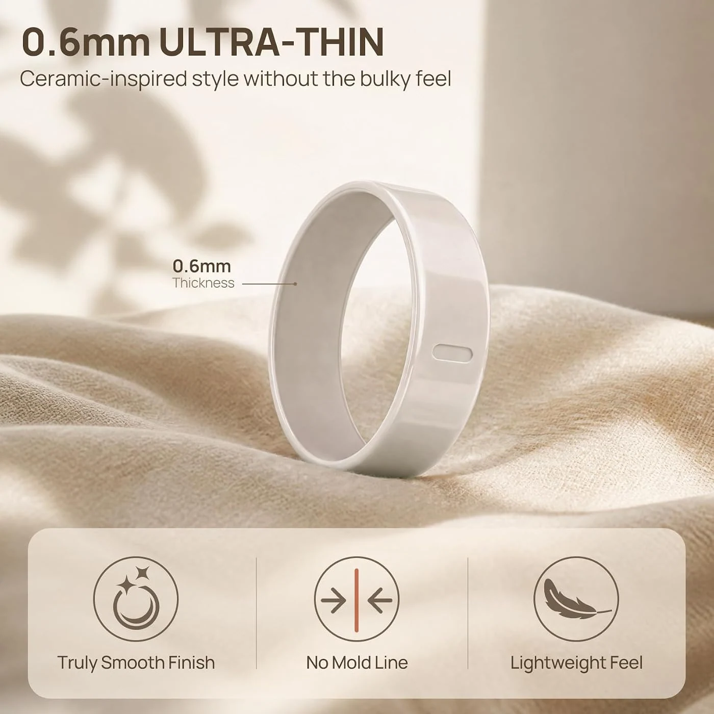 Oura Ring 4 Ceramic-Look Jacket listing detail 2
